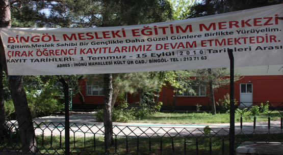 Mesleki eğitim merkezi`nin kayıtları başladı