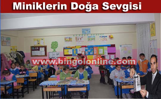 Miniklerin doğa sevgisi