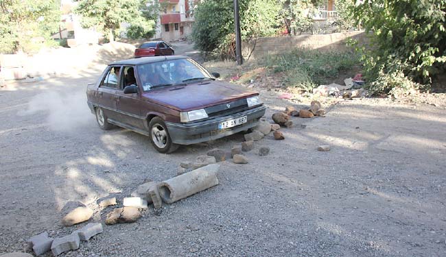 Mirzan`da protesto gerginliği!