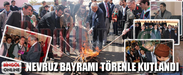 Nevruz bayramı törenle kutlandı