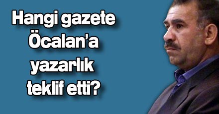 Öcalan`a yazarlık teklifi!