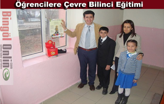 Öğretmen ve öğrencilerden çevreye saygı