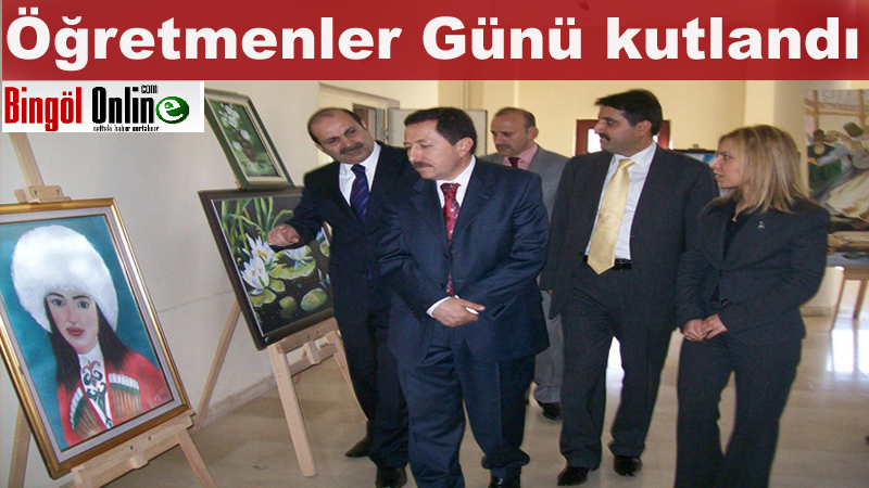 Öğretmenler günü kutlandı