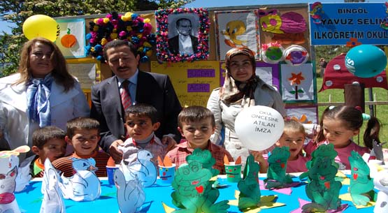 Okul öncesi şenliklerine yoğun ilgi