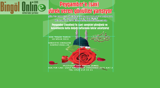 Peygamber`e (sav) yürek veren gönüller yarışıyor