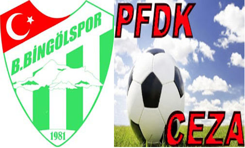 Pfdk`dan bingölspor`a 2 bin tl ceza