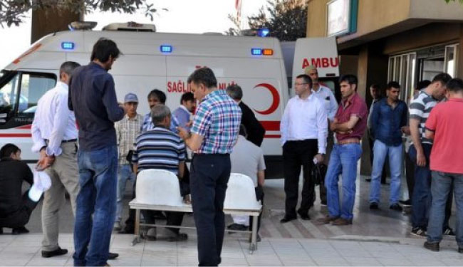 Pkk`lılar ateş açtı: 1 polis yaralı