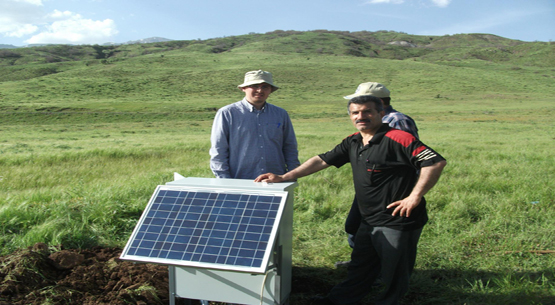 Radon gazı ölçüm istasyonu kuruldu