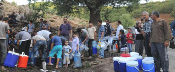 Ramazan`da doğal su kaynaklarına akın