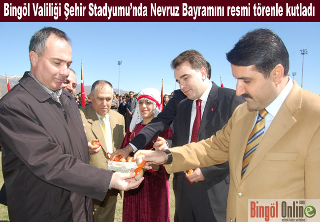 Resmi nevruz kutlandı