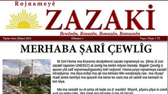 ROJNAMEYE ZAZAKİNİN 2İNCİ SAYISI ÇIKTI!