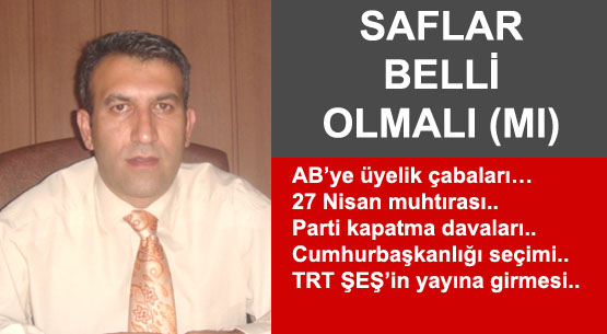 Saflar belli  olmalı (mı)