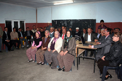 Sancak`ta hayvan yetiştiricilerine eğitim