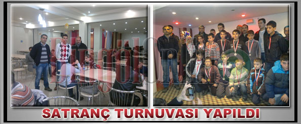 Satranç turnuvası yapıldı