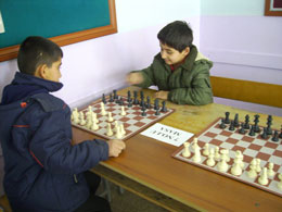Satranç turnuvasında heyecanlı dakikalar
