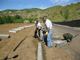 Shell yolu geçici süreyle trafiğe kapatıldı