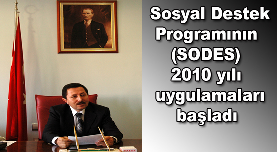 Sodes uygulaması bingöl`de başladı