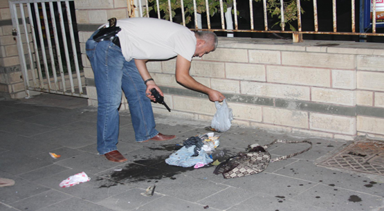 Şüpheli çanta polisi alarma geçirdi