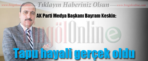 Tapu hayali gerçek oldu