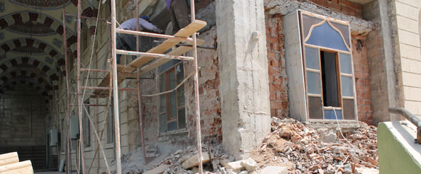 Ulu camii tadilat nedeniyle ibadete kapandı