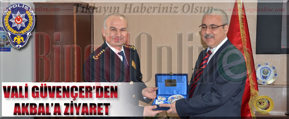 Vali`den akbal`a ziyaret