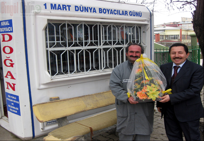 Vali`den boyacı doğan`a anlamlı ziyaret