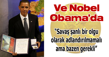 Ve nobel obama`da