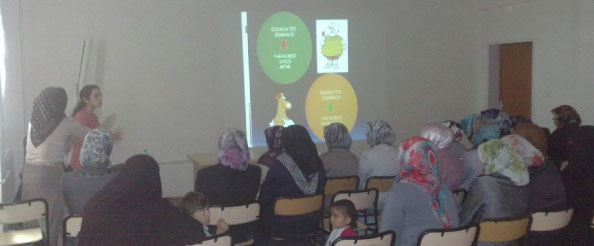 Velilere sağlıklı beslenme semineri