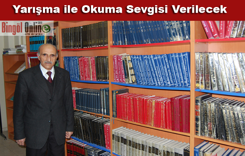 Yarışma ile okuma sevgisi verilecek