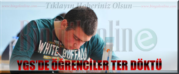 Ygs`de öğrenciler ter döktü