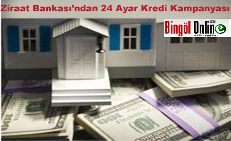 Ziraat bankası`ndan 24 ayar kredi kampanyası