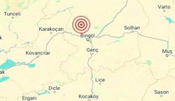 Bingöl`de deprem! Merkez üssü Yayladere