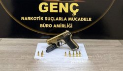 Bingöl`de tabanca ele geçirildi