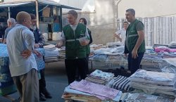 Yeşilay Bingöl`den semt pazarlarında bağımlılıkla mücadele çalışması