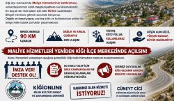 Kiğı`da Mehmet Şimşek`e çağrı!